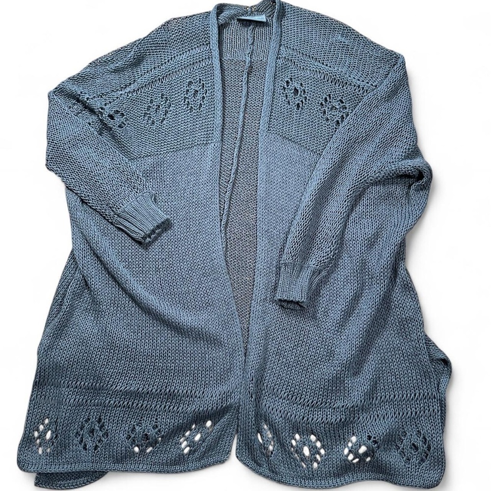 Wooden Ships‎ Women’s Small/Medium Gray Knit Cardigan Sweater